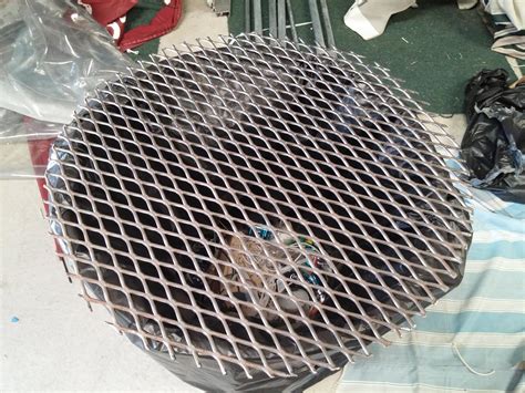 how to build a grate box out of expanded metal|Got my expanded metal grill grate made! (Partially).